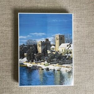 ⭐️ Puzzle- "West Tanfield" landscape scene- 1000 Pieces